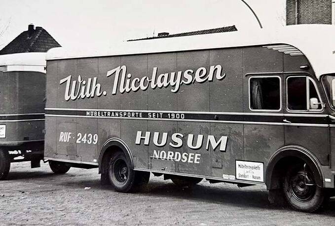 Historischer LKW